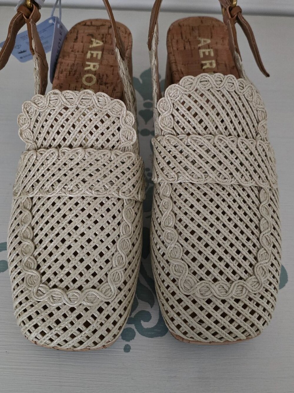 Aerosols Santina heeled clogs